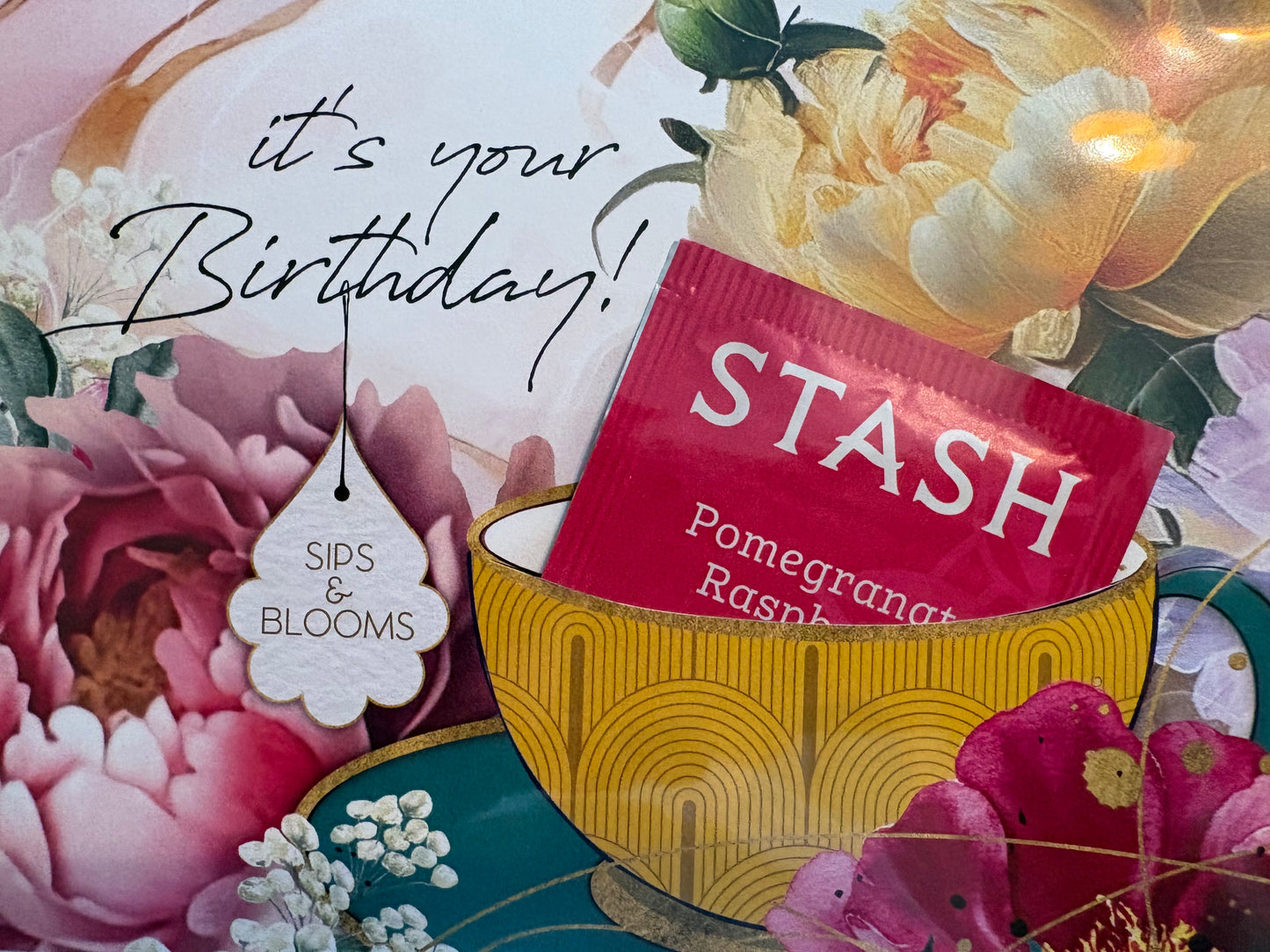 Sealed Tea bag Greeting Cards (several varieties)