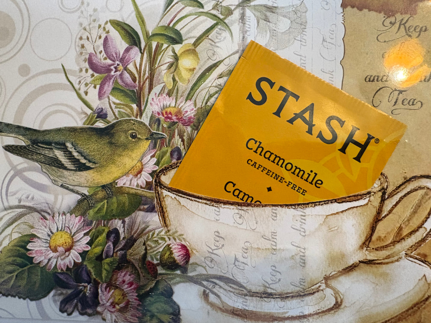Sealed Tea bag Greeting Cards (several varieties)