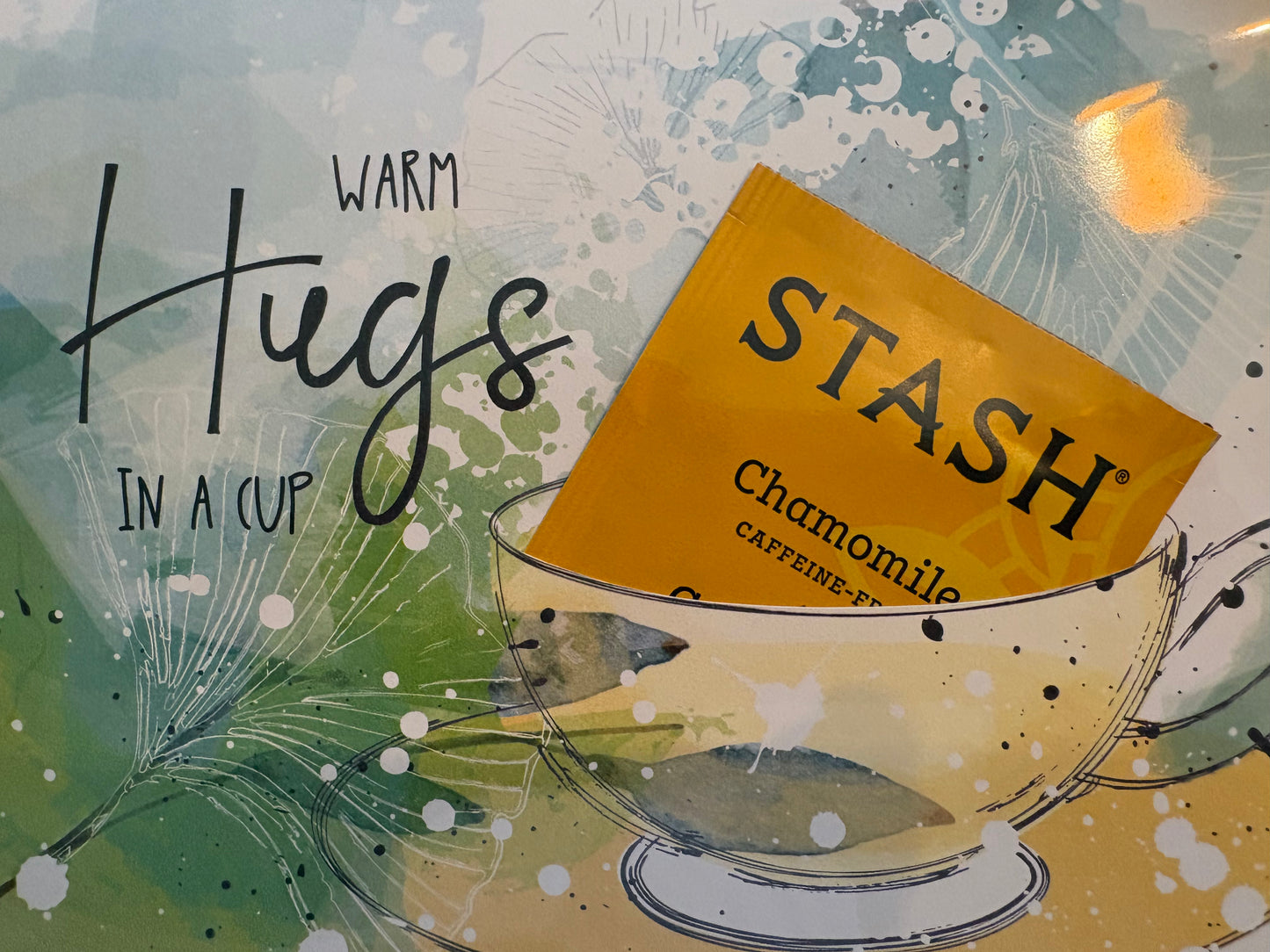 Sealed Tea bag Greeting Cards (several varieties)
