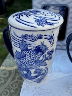 Koi Mug with Infuser Basket