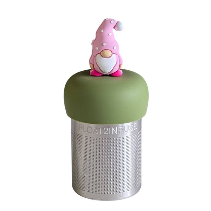 Pink Gnome Floating Tea Steeper