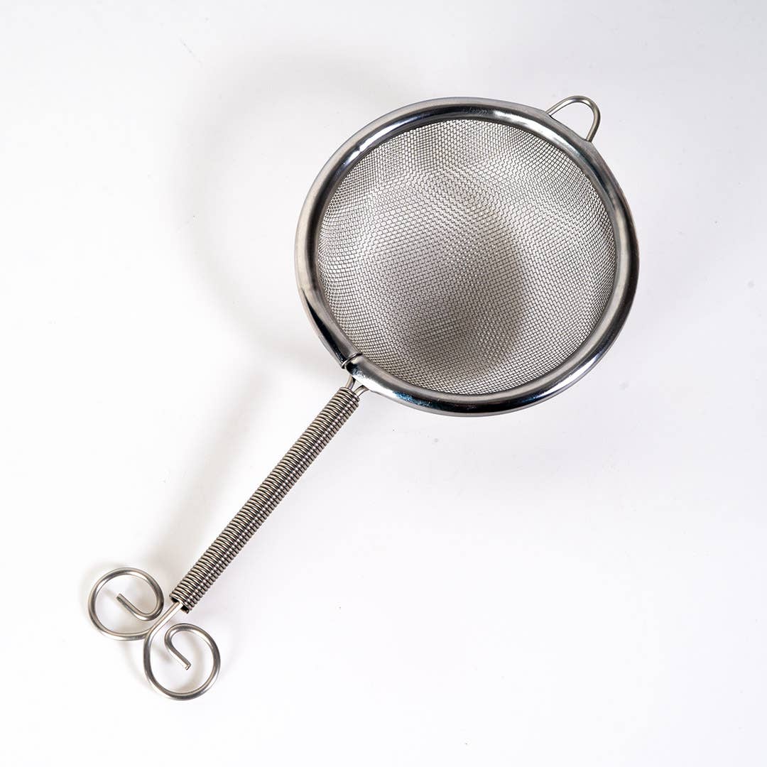 2.75"D Stainless Steel Tea Strainer with Handle
