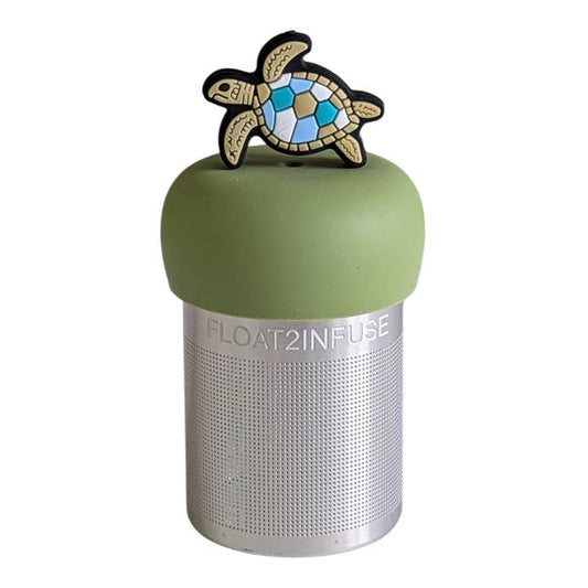 Green Sea Turtle Floating Tea Steeper